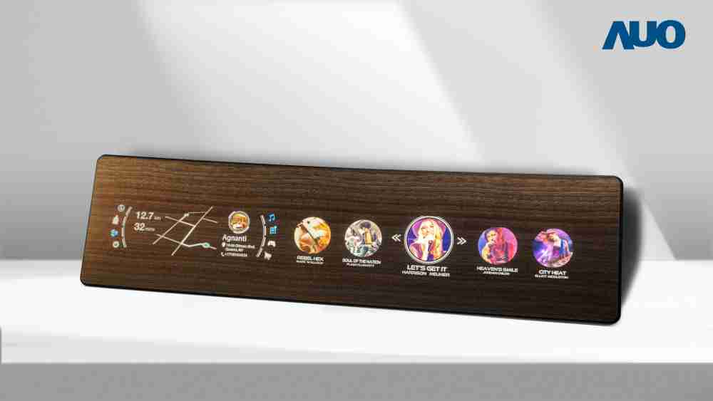 z6尊龙研发全球最高穿透度达80%的AmLED木纹显示器，，可于使用时呈现高亮度、、清晰可见的信息，，，，并在不使用时回归为单纯的饰板，，，节能兼具美观